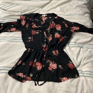 Stella tweed 3/4 sleeve top